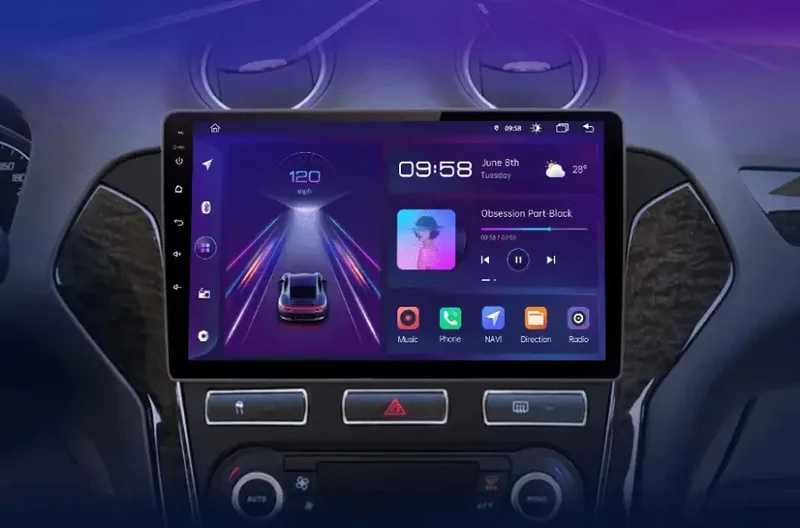 Radio Android do Ford Mondeo IV (MK4) (2010-2014) CarPlay Android Auto 4G WiFi GPS DSP