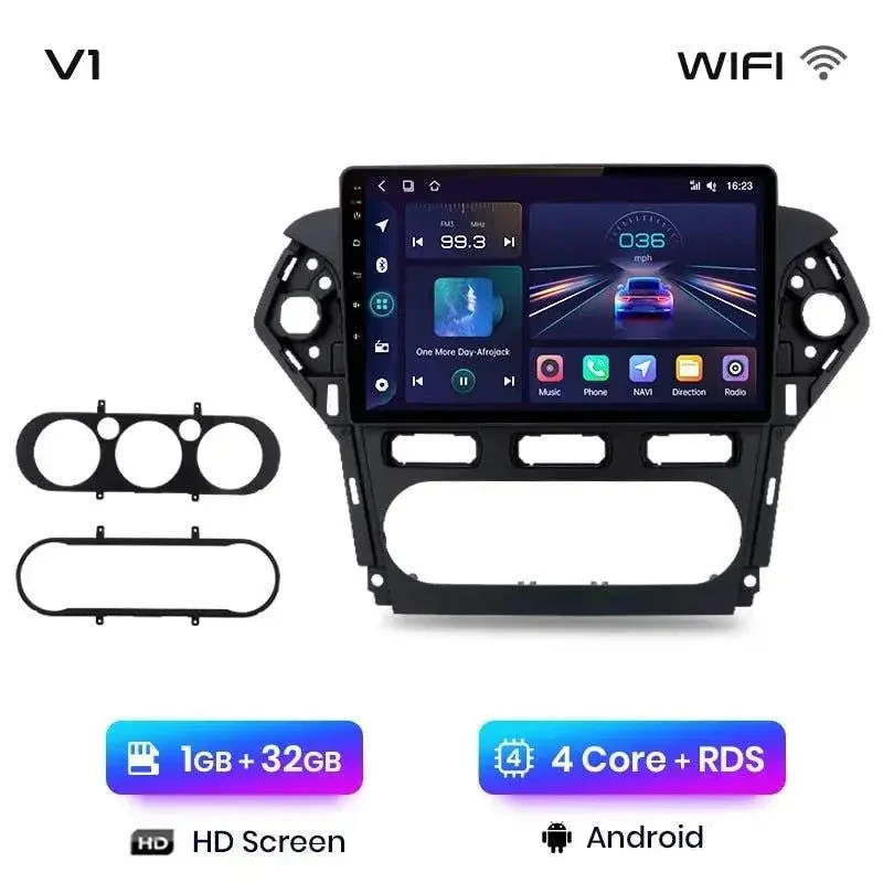 Radio Android do Ford Mondeo IV (MK4) (2010-2014) CarPlay Android Auto 4G WiFi GPS DSP