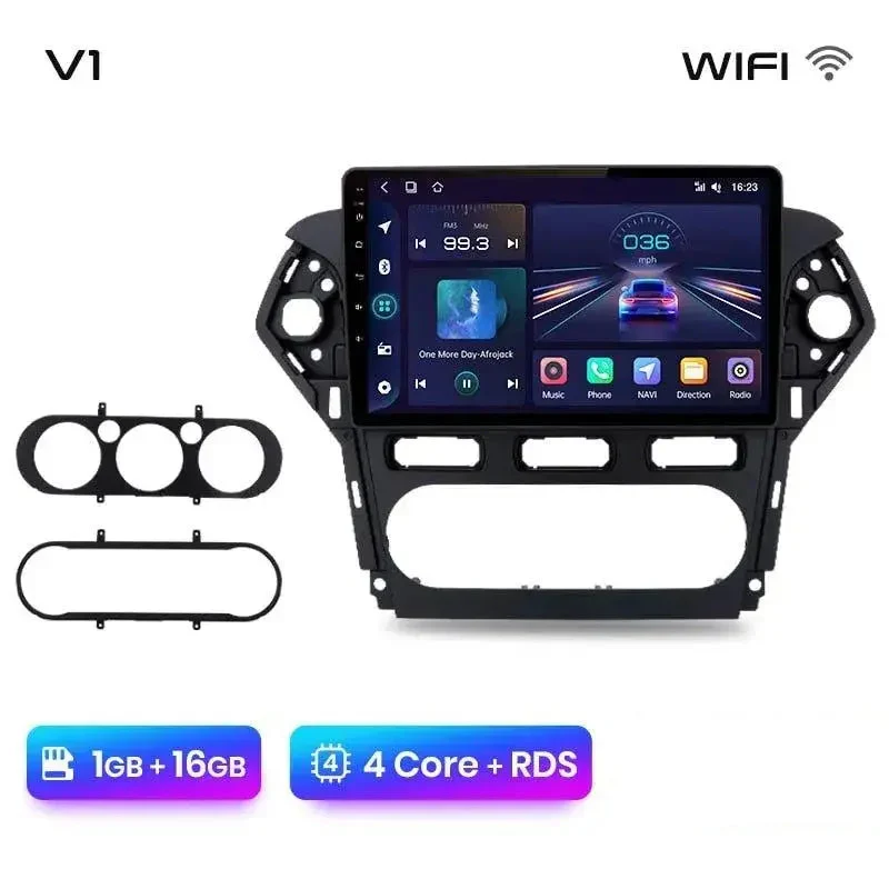 Radio Android do Ford Mondeo IV (MK4) (2010-2014) CarPlay Android Auto 4G WiFi GPS DSP