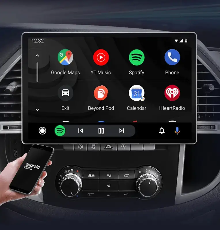 Radio Android do Mercedes-Benz Vito W447 (2014-2021) CarPlay Android Auto 4G WiFi GPS DSP