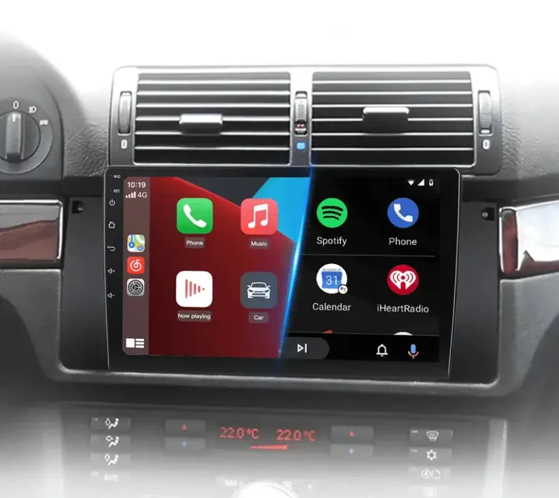 Radio Android do BMW Serii 5 E39 X5 E53 M5 (1995-2006) CarPlay Android Auto 4G WiFi GPS DSP