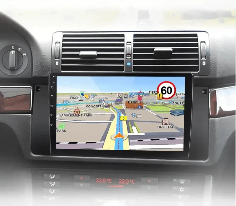 Radio Android do BMW Serii 5 E39 X5 E53 M5 (1995-2006) CarPlay Android Auto 4G WiFi GPS DSP