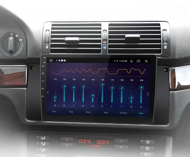 Radio Android do BMW Serii 5 E39 X5 E53 M5 (1995-2006) CarPlay Android Auto 4G WiFi GPS DSP