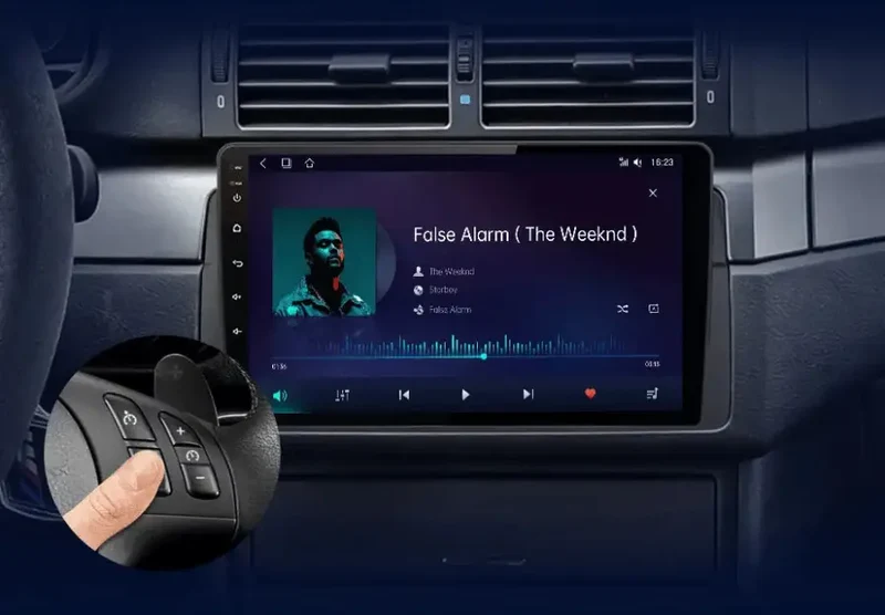 Radio Android do BMW Serii 3 E46 CarPlay Android Auto 4G WiFi GPS DSP