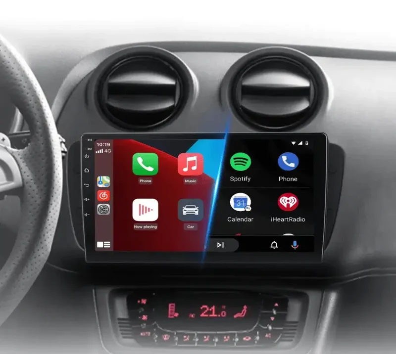 Radio Android do Seat Ibiza 6J Multimedialne (2009-2013) CarPlay Android Auto 4G WiFi GPS DSP