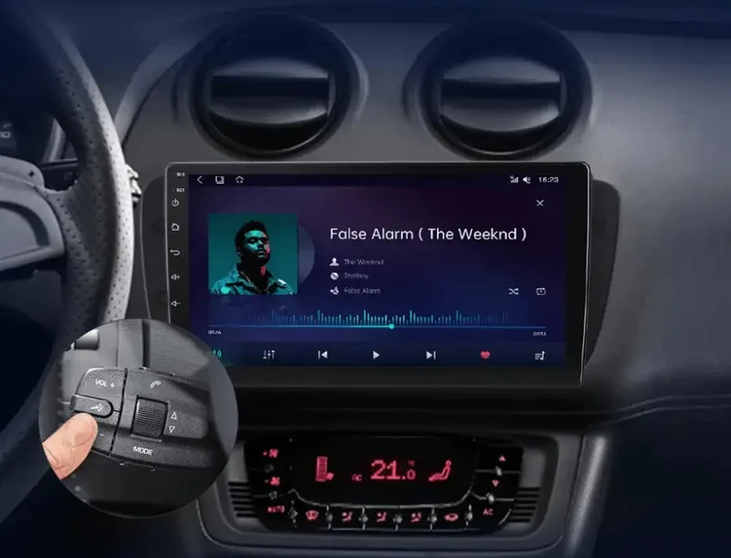 Radio Android do Seat Ibiza 6J Multimedialne (2009-2013) CarPlay Android Auto 4G WiFi GPS DSP