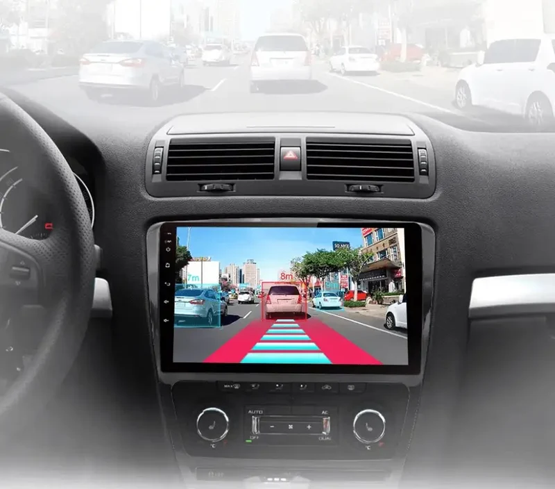 Radio Android do Skoda Octavia II (A5) Multimedialne (2006-2013) CarPlay Android Auto 4G WiFi GPS DSP