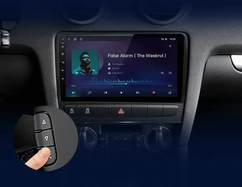 Radio Android do Audi A3 8P Multimedialne (2003-2013) CarPlay Android Auto 4G WiFi GPS DSP