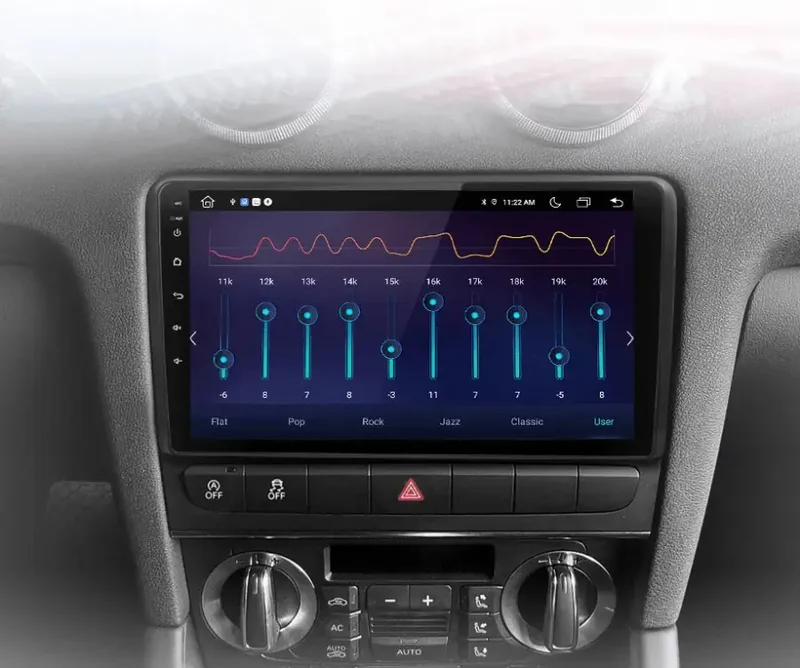 Radio Android do Audi A3 8P Multimedialne (2003-2013) CarPlay Android Auto 4G WiFi GPS DSP