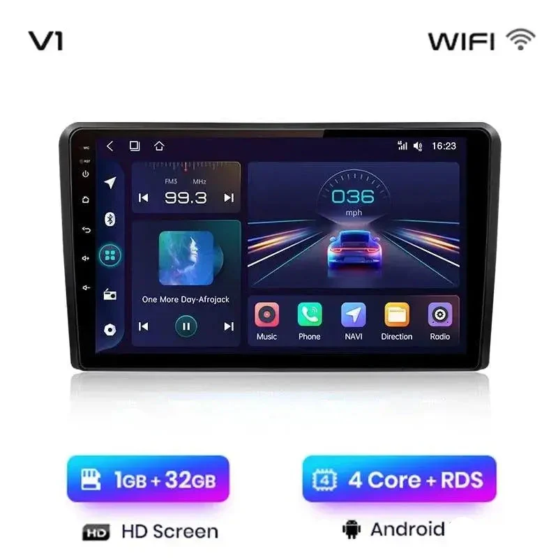 Radio Android do Audi A3 8P Multimedialne (2003-2013) CarPlay Android Auto 4G WiFi GPS DSP
