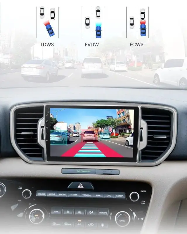 Radio Android do KIA Sportage IV Multimedialne (2016-2018) CarPlay Android Auto 4G WiFi GPS DSP