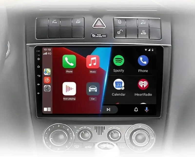 Radio Android do Mercedes-Benz C-Klasa W203 Lift Multimedialne (2005-2009) CarPlay Android Auto 4G WiFi GPS DSP