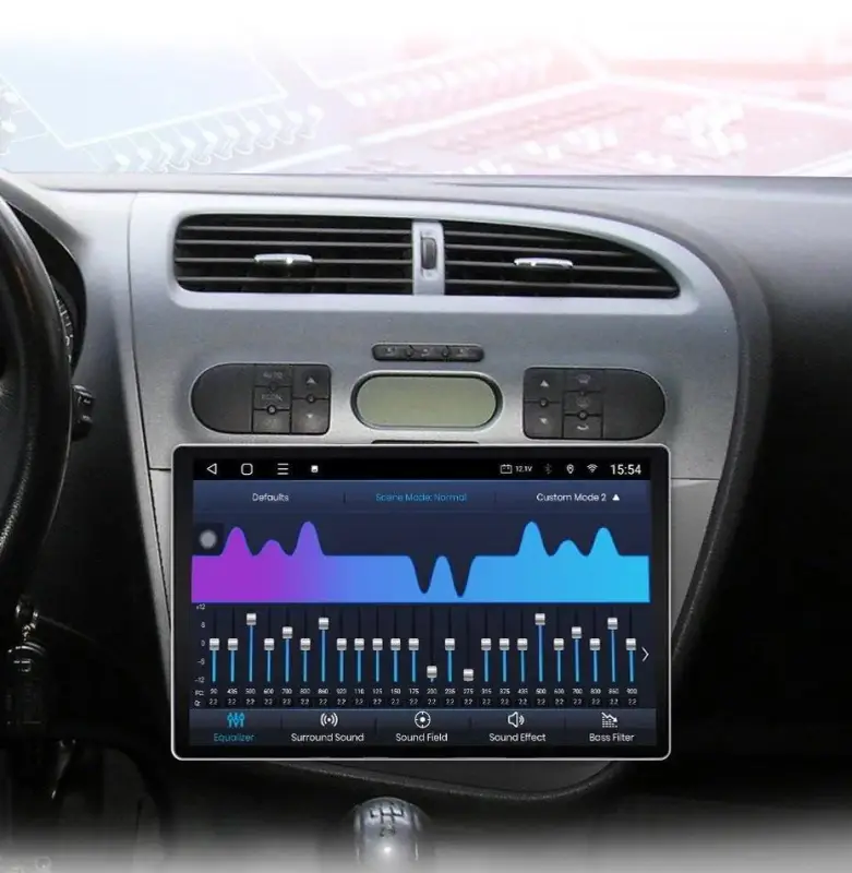 Radio Android do Seat Leon MK2 Multimedialne (2005-2012) CarPlay Android Auto 4G WiFi GPS DSP