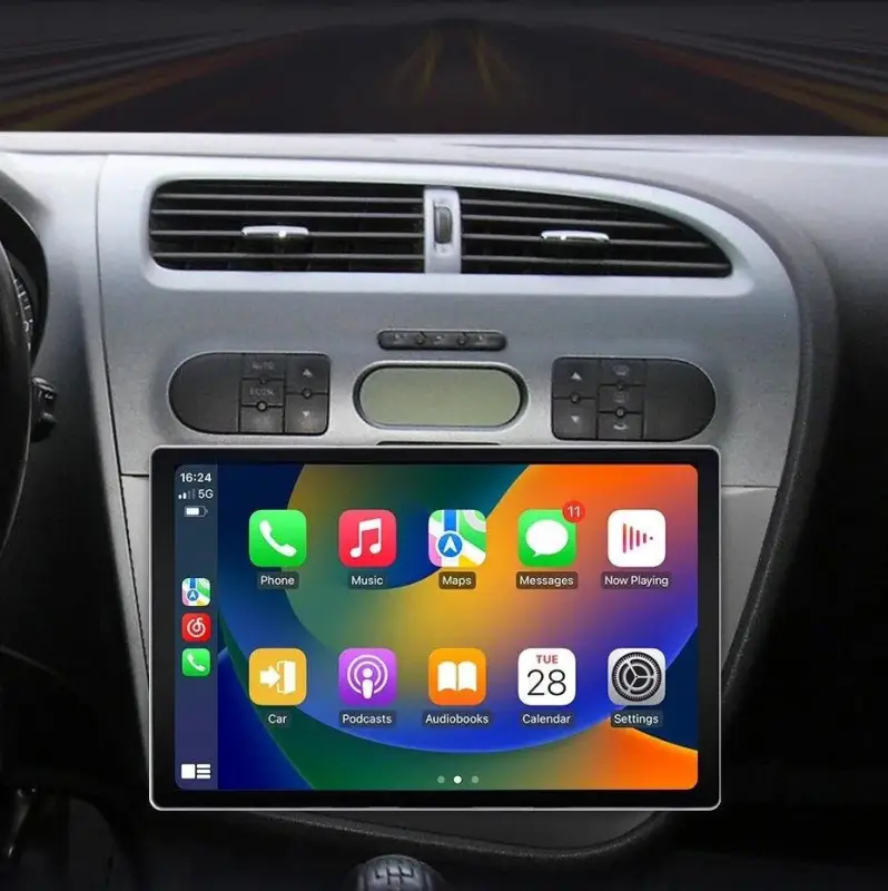 Radio Android do Seat Leon MK2 Multimedialne (2005-2012) CarPlay Android Auto 4G WiFi GPS DSP