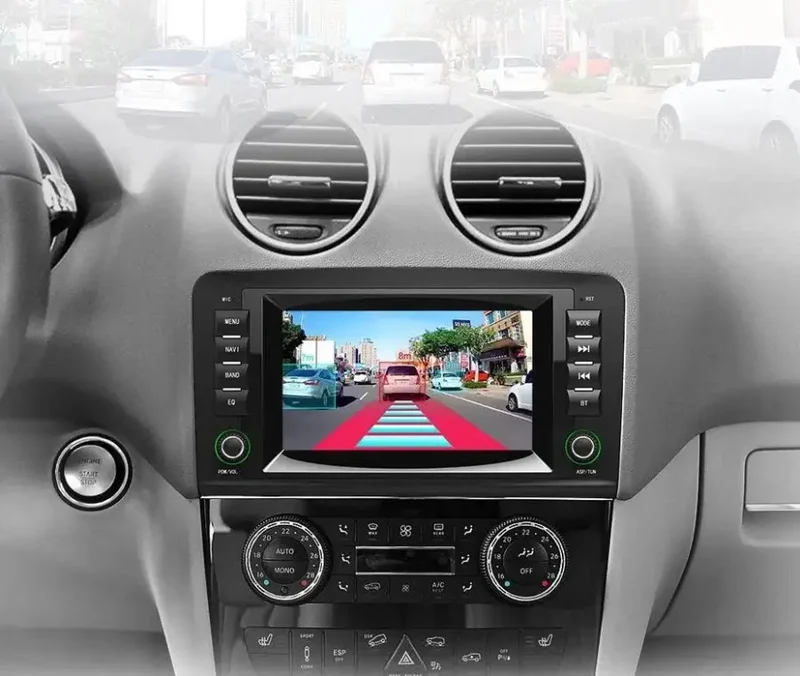 Radio Android do Mercedes-Benz ML W164 GL X164 CarPlay Android Auto 4G WiFi GPS DSP