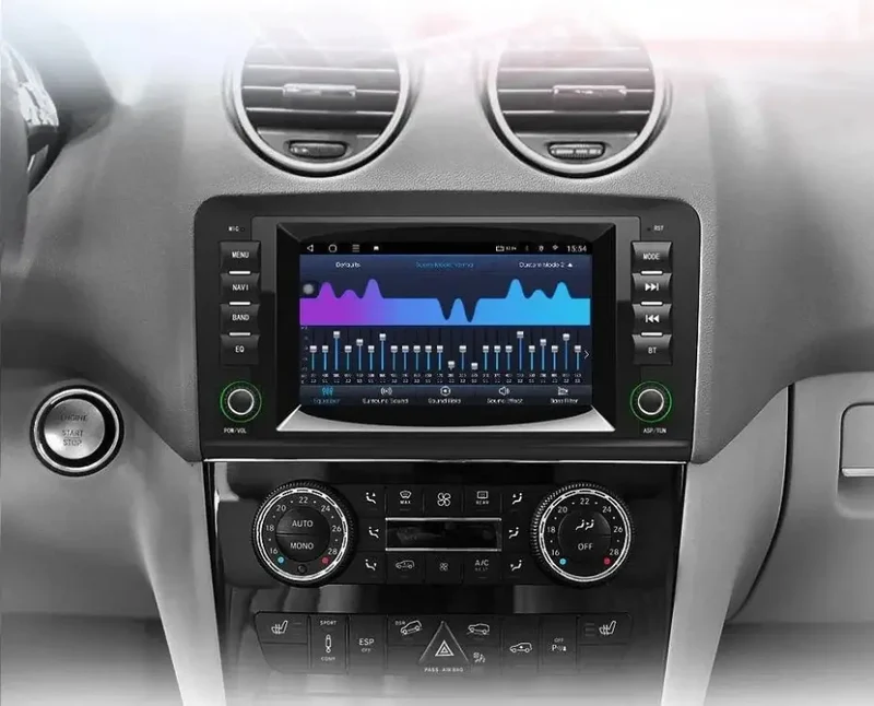 Radio Android do Mercedes-Benz ML W164 GL X164 CarPlay Android Auto 4G WiFi GPS DSP