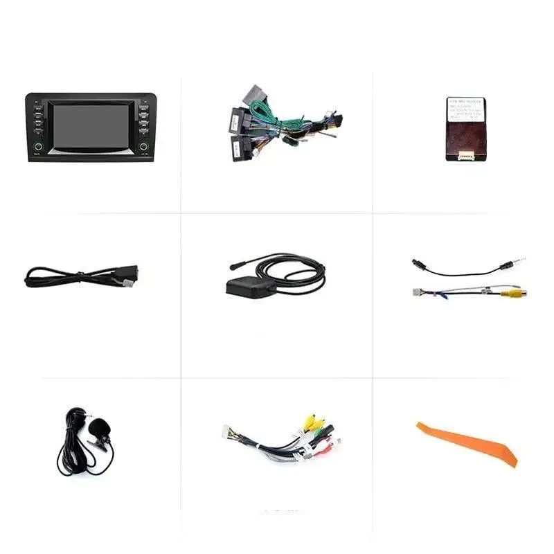 Radio Android do Mercedes-Benz ML W164 GL X164 CarPlay Android Auto 4G WiFi GPS DSP
