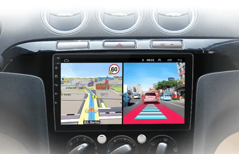 Radio Android do Ford S-Max (2007-2015) CarPlay Android Auto 4G WiFi GPS DSP