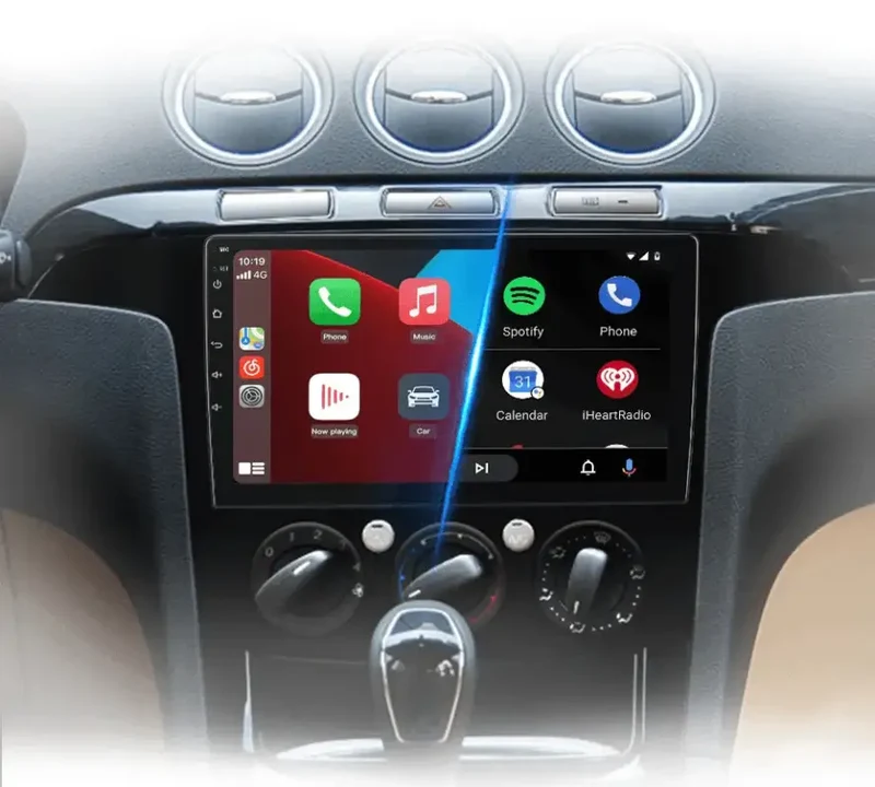 Radio Android do Ford S-Max (2007-2015) CarPlay Android Auto 4G WiFi GPS DSP