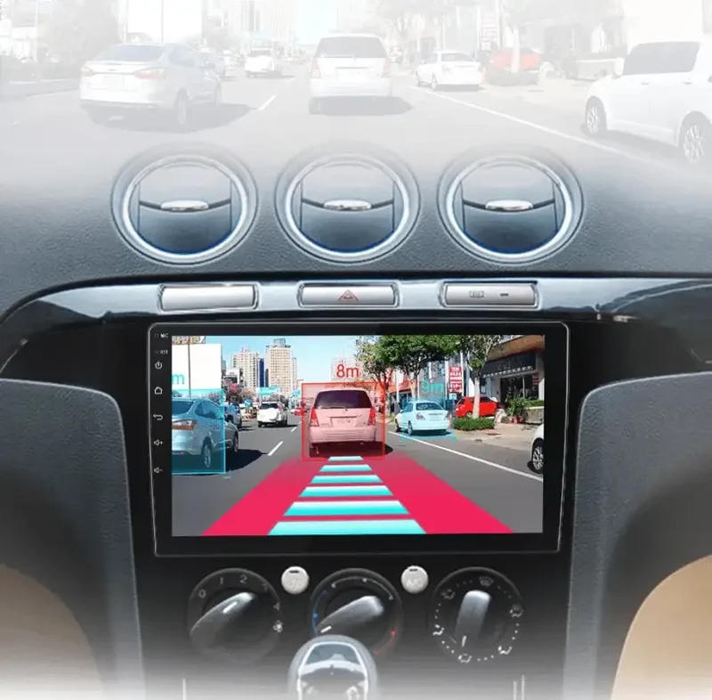 Radio Android do Ford S-Max (2007-2015) CarPlay Android Auto 4G WiFi GPS DSP