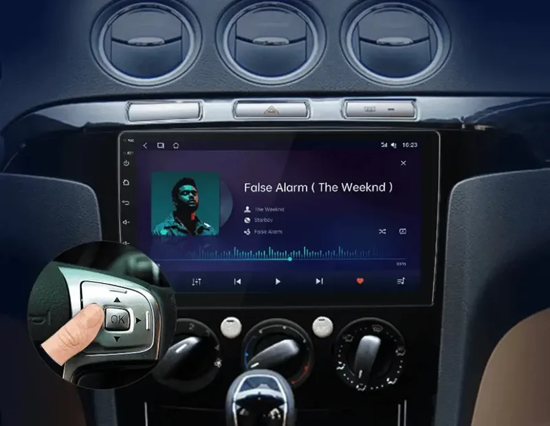 Radio Android do Ford S-Max (2007-2015) CarPlay Android Auto 4G WiFi GPS DSP