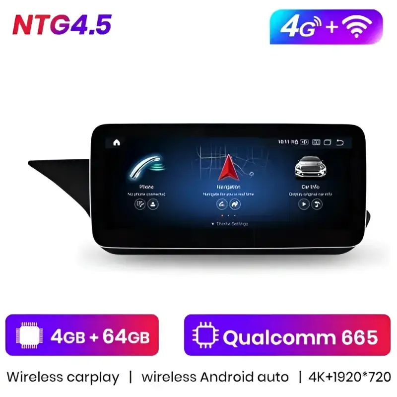 Radio Android do Mercedes-Benz E-Klasa W212 S212 Dedykowany (2009-2016) CarPlay Android Auto 4G WiFi GPS DSP Ekran