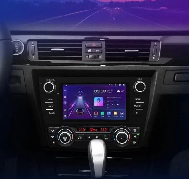 Radio Android do BMW Serii 3 E90 E91 E92 E93 CarPlay Android Auto 4G WiFi GPS DSP