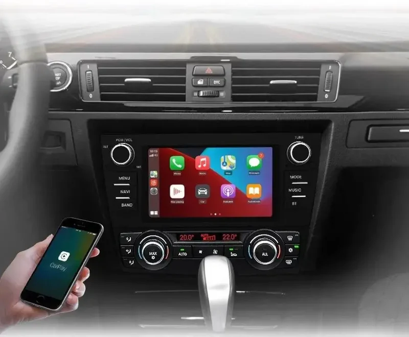 Radio Android do BMW Serii 3 E90 E91 E92 E93 CarPlay Android Auto 4G WiFi GPS DSP