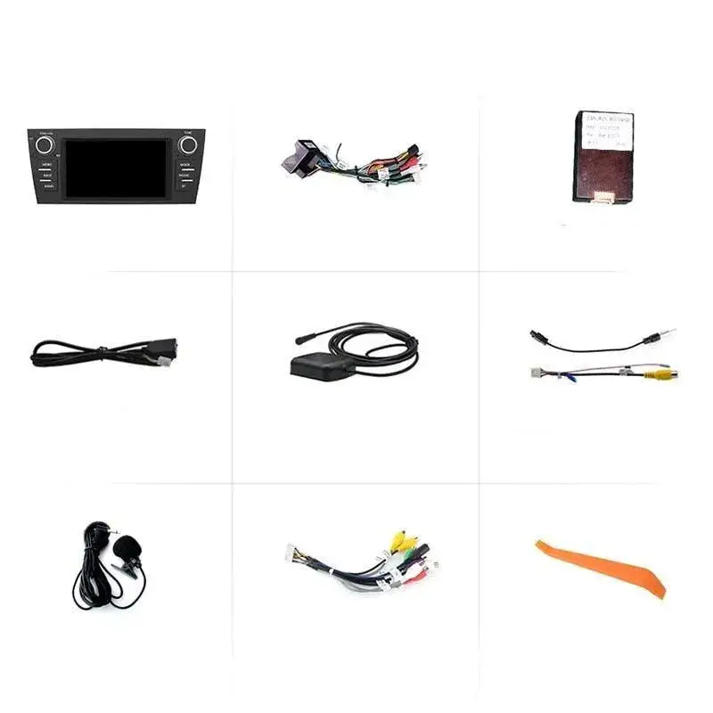 Radio Android do BMW Serii 3 E90 E91 E92 E93 CarPlay Android Auto 4G WiFi GPS DSP