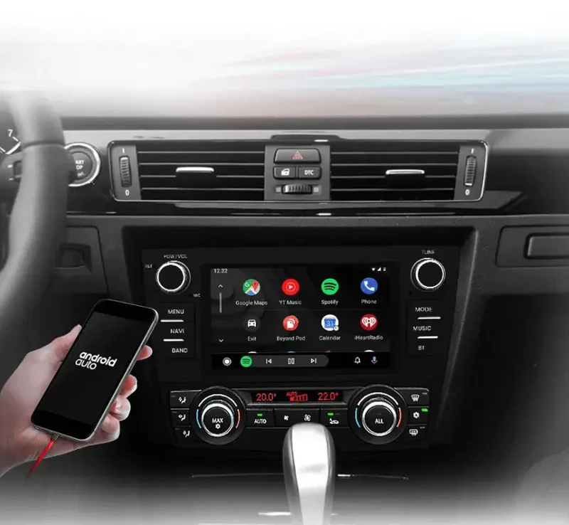 Radio Android do BMW Serii 3 E90 E91 E92 E93 CarPlay Android Auto 4G WiFi GPS DSP