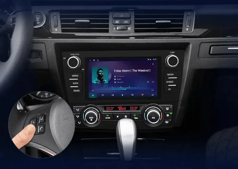 Radio Android do BMW Serii 3 E90 E91 E92 E93 CarPlay Android Auto 4G WiFi GPS DSP