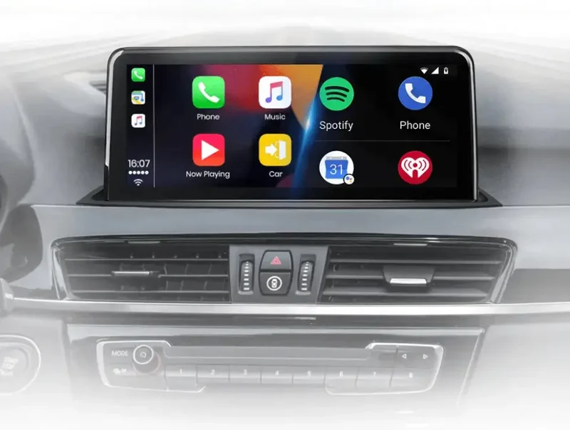 Radio Android do BMW X1 F48 CarPlay Android Auto 4G WiFi GPS DSP
