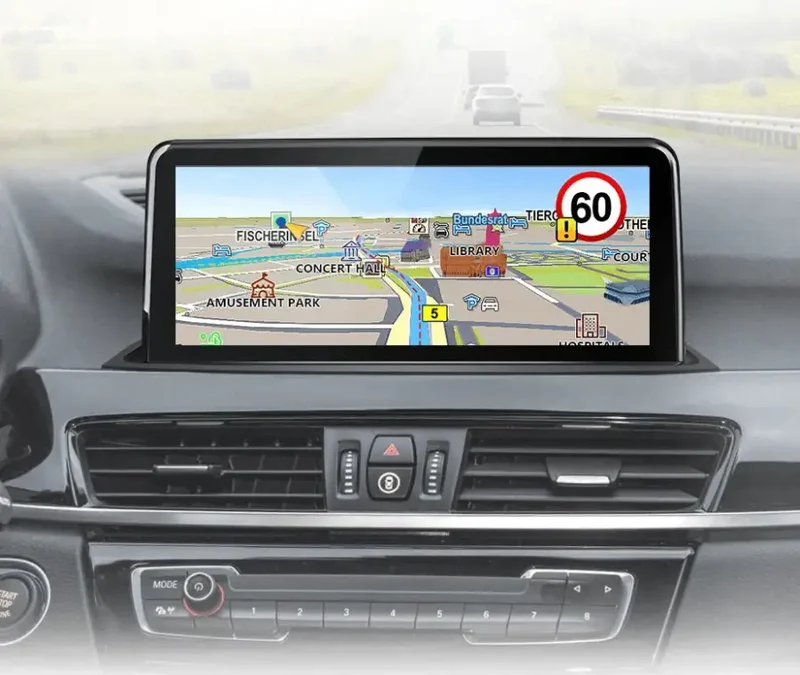 Radio Android do BMW X1 F48 CarPlay Android Auto 4G WiFi GPS DSP