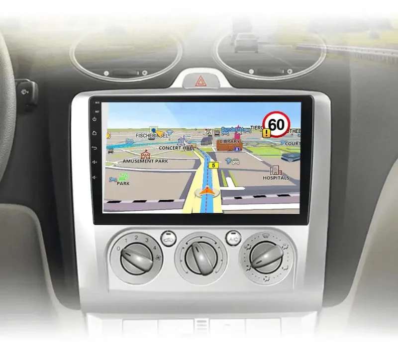 Radio Android do Ford Focus II MK2 (2004-2011) CarPlay Android Auto 4G WiFi GPS DSP