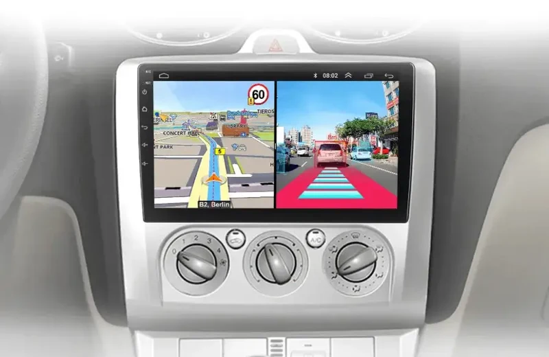 Radio Android do Ford Focus II MK2 (2004-2011) CarPlay Android Auto 4G WiFi GPS DSP