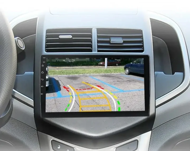 Radio Android do Chevrolet Aveo II (2011-2013) CarPlay Android Auto 4G WiFi GPS DSP