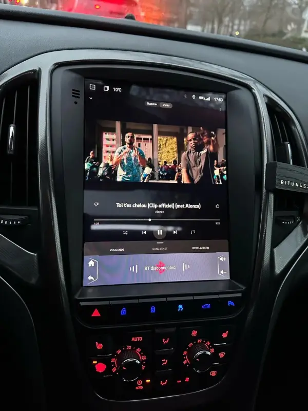 Radio Android do Opel Astra J (2009-2013) CarPlay Android Auto 4G WiFi GPS DSP