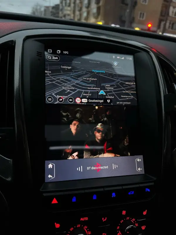Radio Android do Opel Astra J (2009-2013) CarPlay Android Auto 4G WiFi GPS DSP