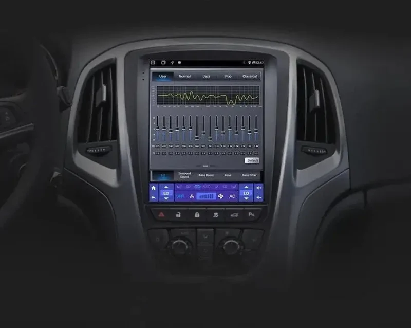 Radio Android do Opel Astra J (2009-2013) CarPlay Android Auto 4G WiFi GPS DSP