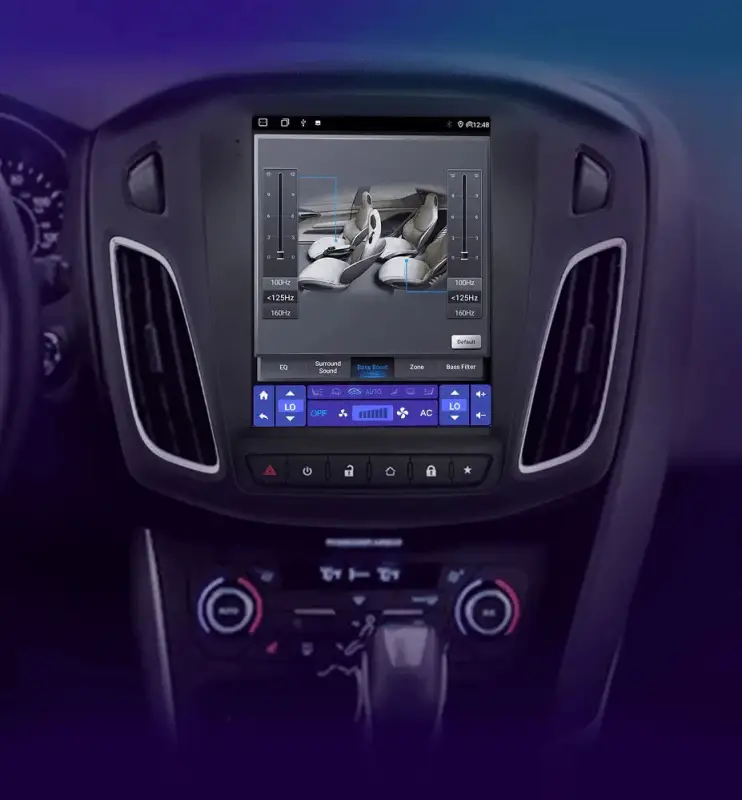Radio Android do Ford Focus MK3 (2012-2017) CarPlay Android Auto 4G WiFi GPS DSP