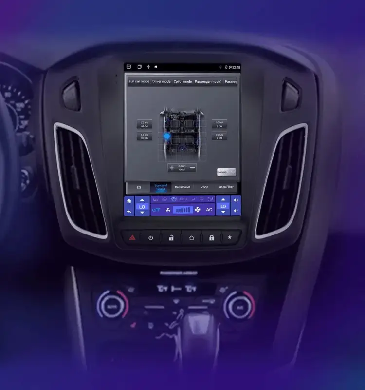 Radio Android do Ford Focus MK3 (2012-2017) CarPlay Android Auto 4G WiFi GPS DSP