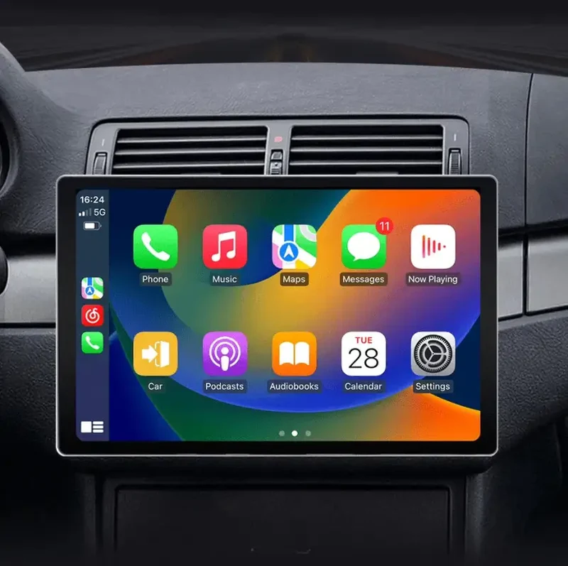 Radio Android do BMW Serii 3 E46 M3 CarPlay Android Auto 4G WiFi GPS DSP