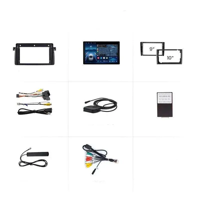 Radio Android do BMW Serii 3 E46 M3 CarPlay Android Auto 4G WiFi GPS DSP