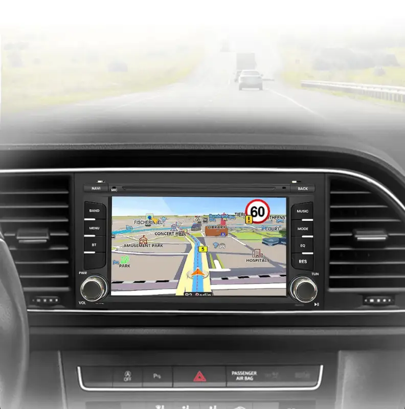 Radio Android do Seat Leon MK3 Ibiza 2016 (2012-2018) CarPlay Android Auto 4G WiFi GPS DSP