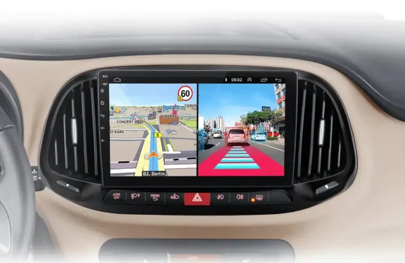 Radio Android do Fiat Doblo (2015-2019) CarPlay Android Auto 4G WiFi GPS DSP