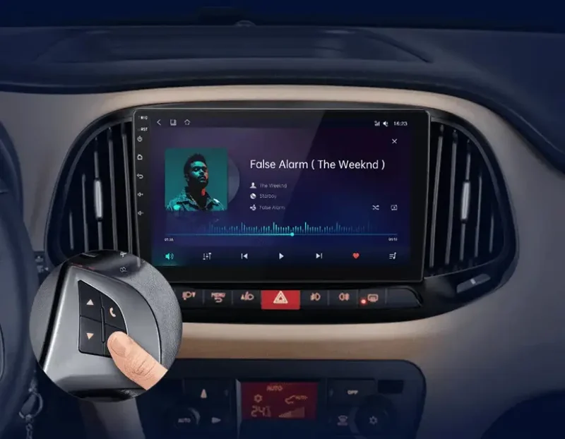 Radio Android do Fiat Doblo (2015-2019) CarPlay Android Auto 4G WiFi GPS DSP