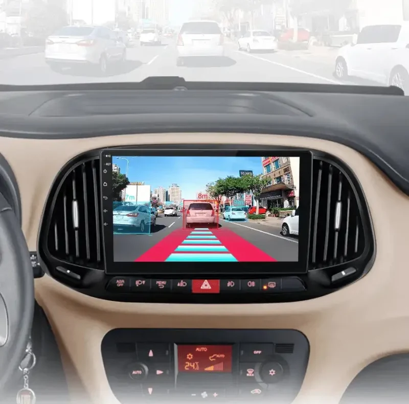 Radio Android do Fiat Doblo (2015-2019) CarPlay Android Auto 4G WiFi GPS DSP