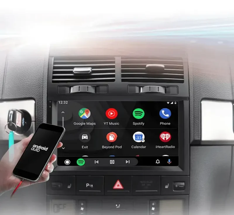 Radio Android do Volkswagen VW Touareg (2002-2010) CarPlay Android Auto 4G WiFi GPS DSP