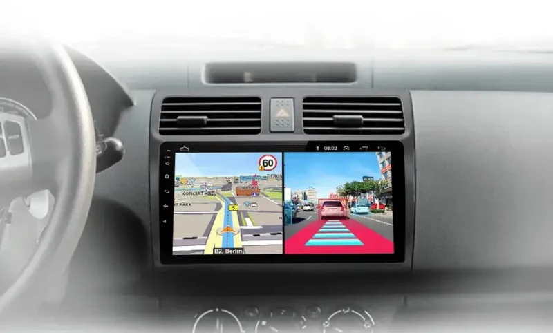 Radio Android do Suzuki Swift (2003-2010) CarPlay Android Auto 4G WiFi GPS DSP