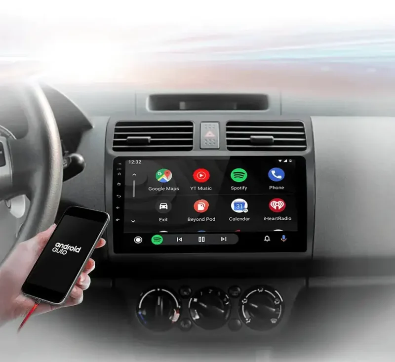Radio Android do Suzuki Swift (2003-2010) CarPlay Android Auto 4G WiFi GPS DSP